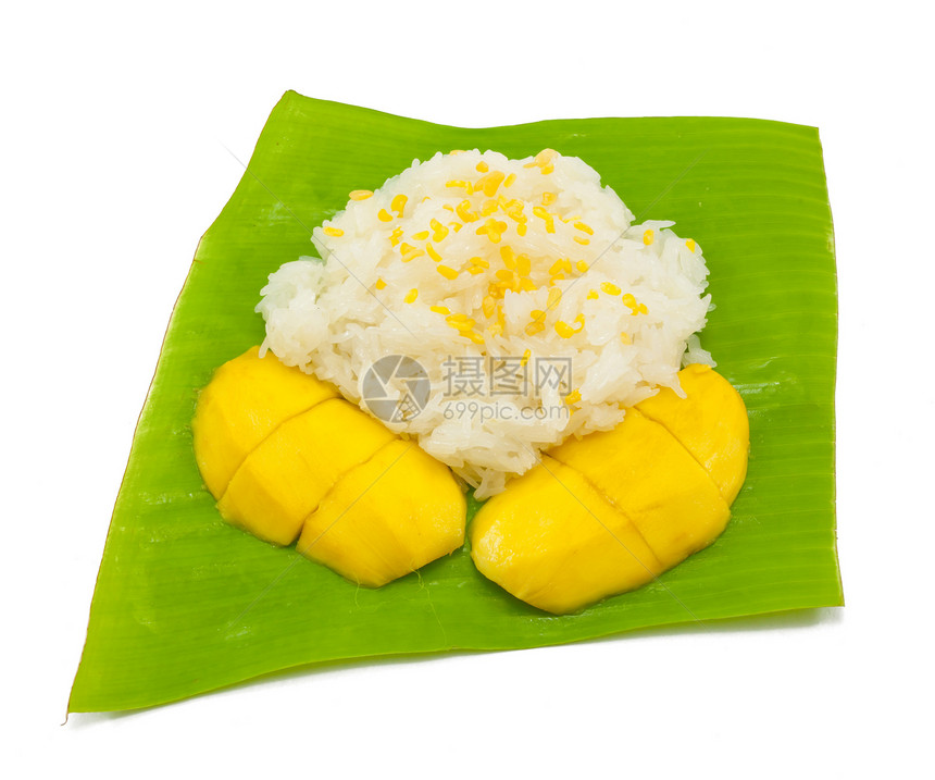 粘性稻谷芒果美食营养文化水果坚果热带食物早餐种子甜点图片