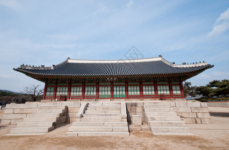 韩国宫殿历史背景图片