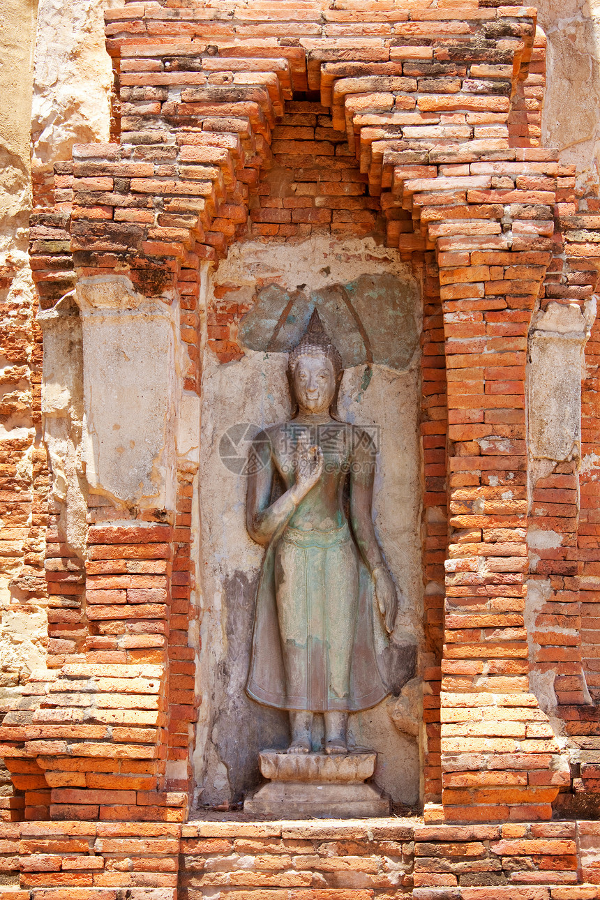 佛佛雕刻寺庙文化艺术佛陀旅行精神崇拜游客纪念碑信仰图片