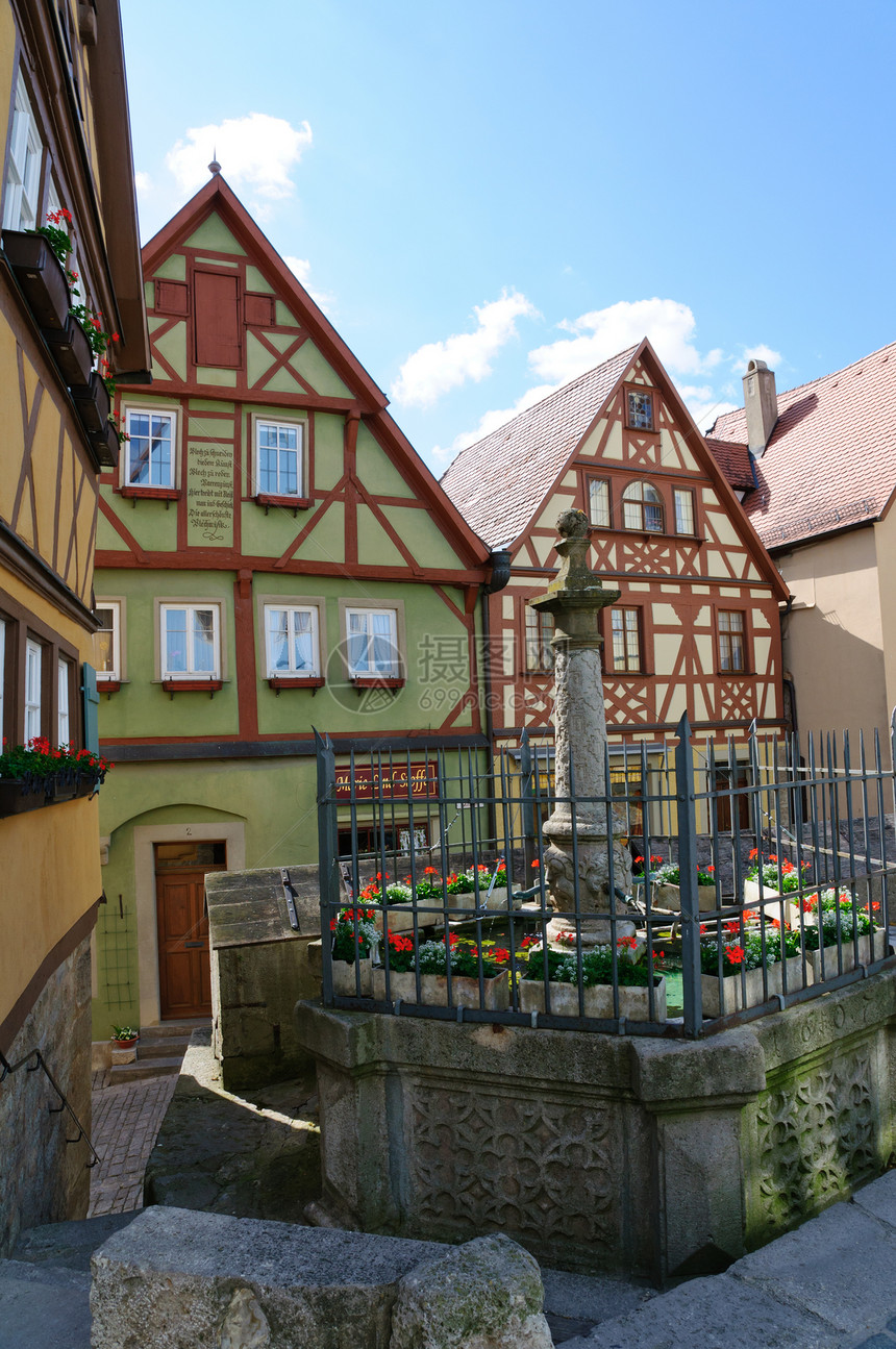 德国观光旅游文化遗产城市景观街道结构旅行游客蓝天图片