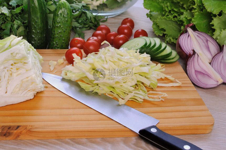 沙拉蔬菜的成分图片