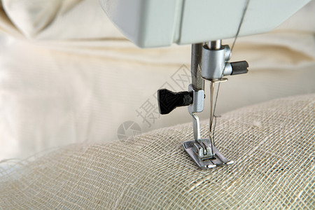 缝织机缝纫设计师工具材料工厂制造业纺织品裁缝爱好工作脚高清图片素材