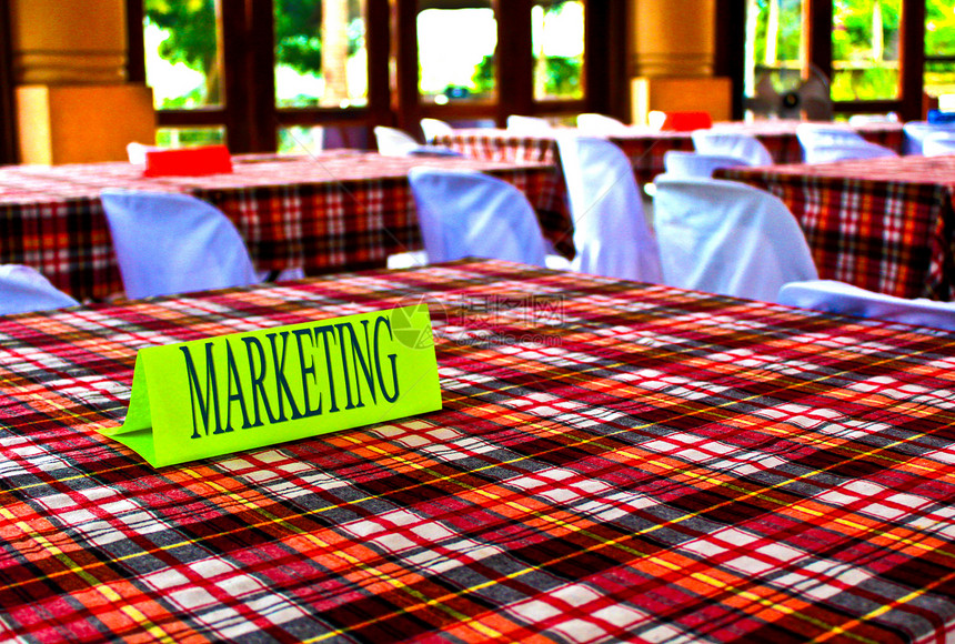 营销信号聚会桌子餐厅酒店广告房间代表们椅子标志商业图片