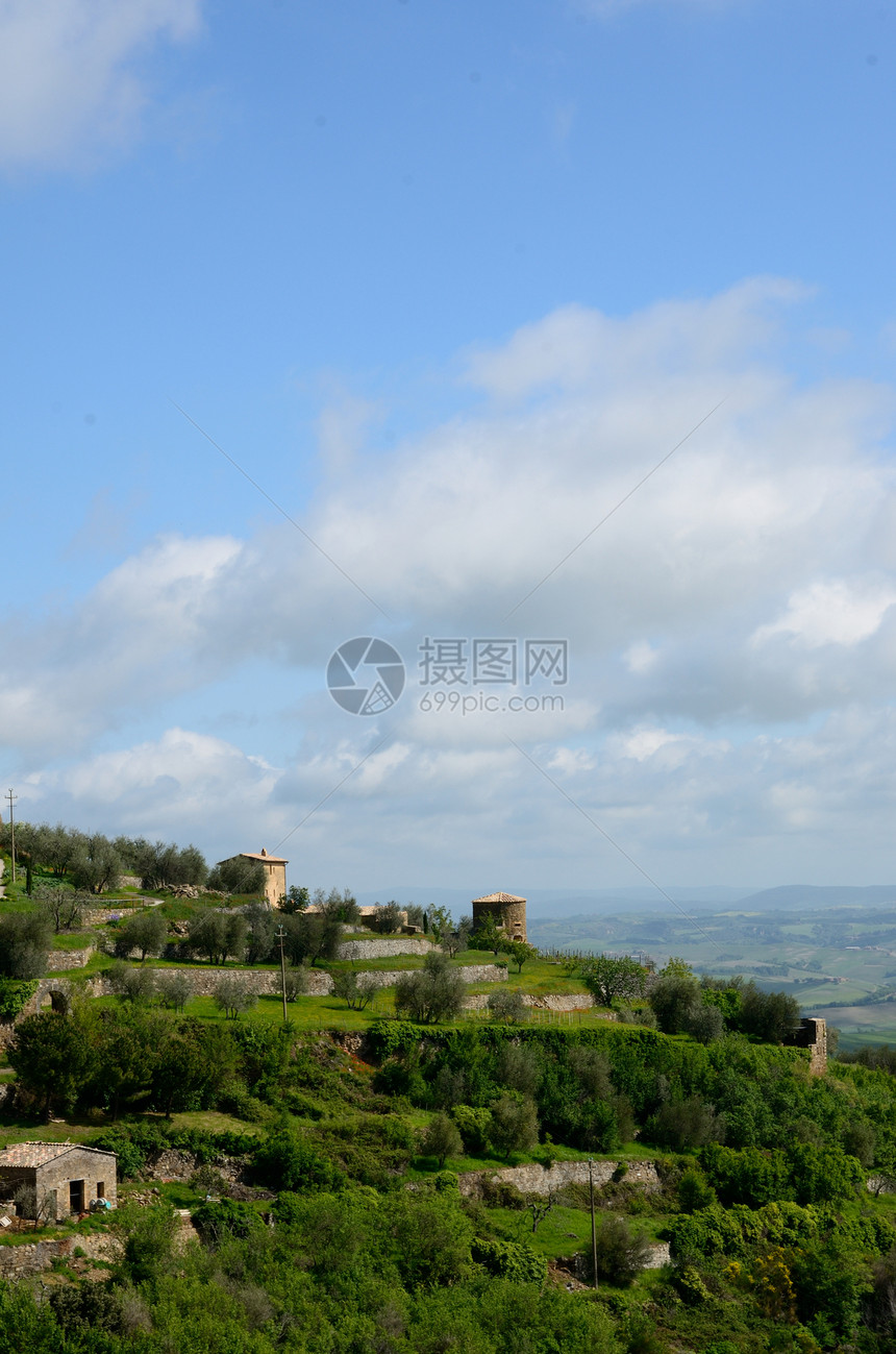 Montalcino塔斯卡纳农场丘陵旅行闲暇农家乐场地文化阳光建筑学城市图片