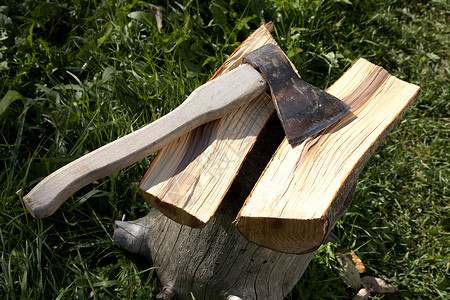 船舱用背包轴轴木头工具刀刃锯末金属硬木备案木材国家斧头背景图片