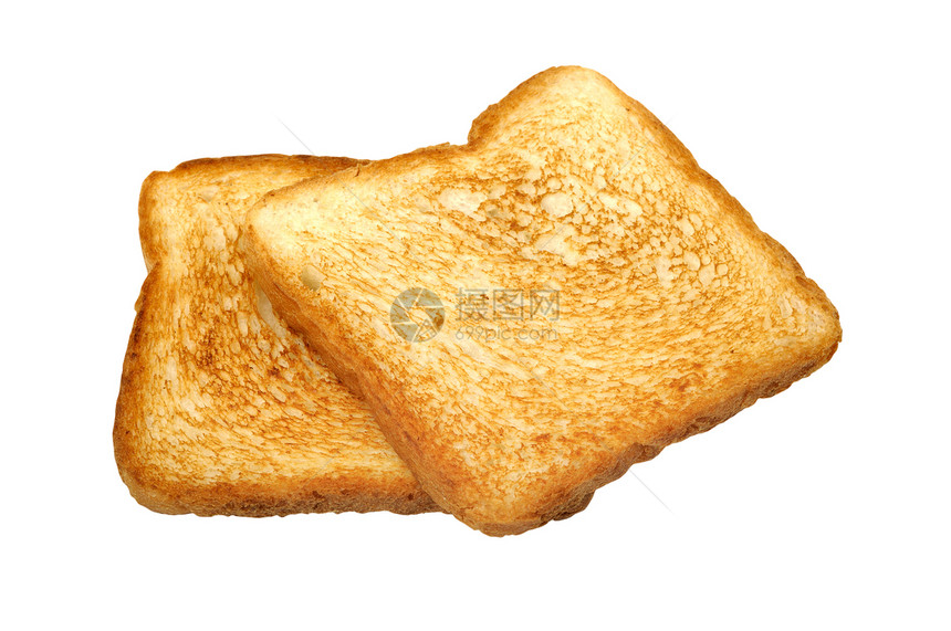 面包 吐司早餐棕色食物小吃白色图片