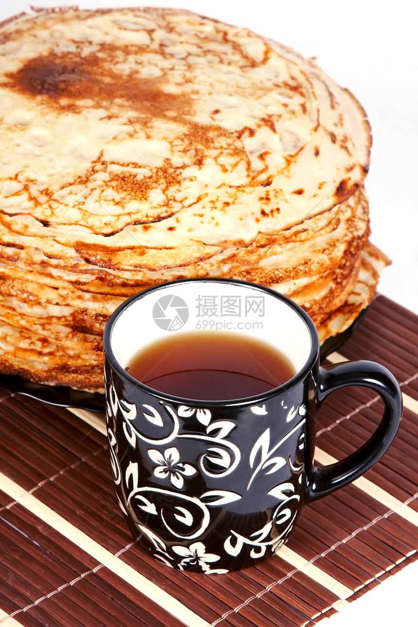 煎饼和茶茶图片