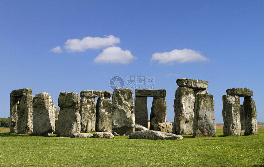 巨石柱目的地天空编队白色胜地地标蓝色旅行纪念碑石头图片