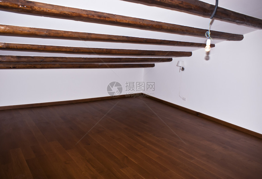 带有硬木地板的房间地面木材松树房子橡木阁楼样本硬木指甲地板图片