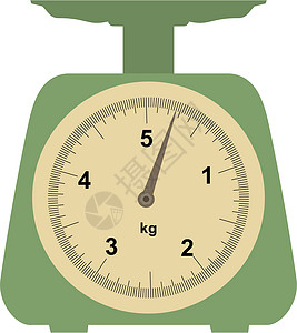 国内加权比重量体重秤法律白色测量平衡食物市场技术销售插画