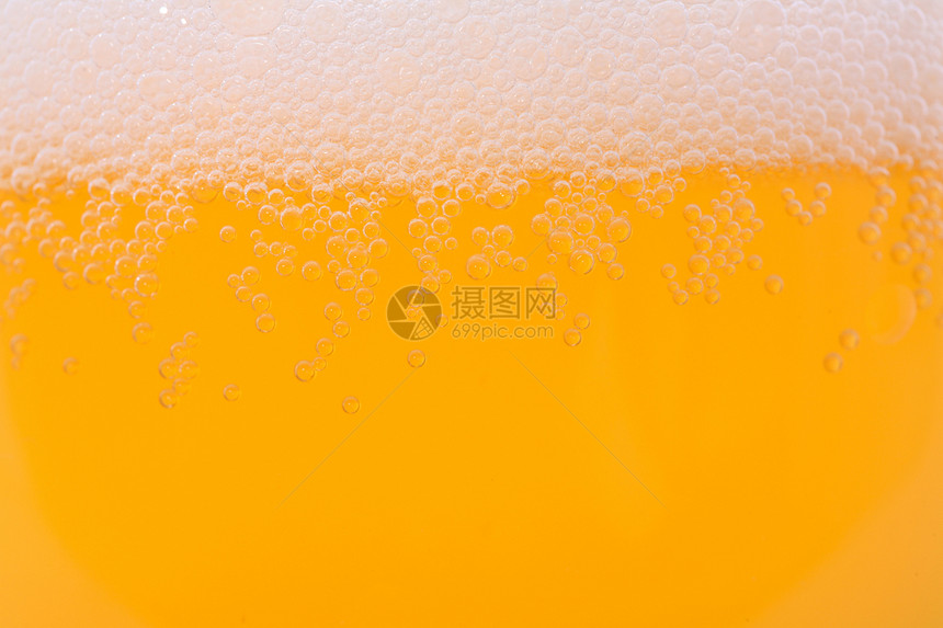 啤酒宏观饮料玻璃口渴火花金子泡沫气泡液体酒吧食物图片