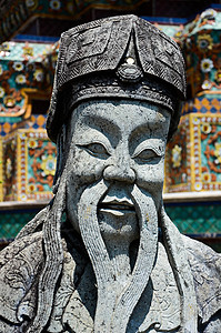 中国雕塑照片背景图片