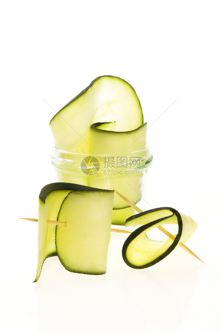 白色背景的切片柔和石块堆放于白底营养静物生产纤维壁球玻璃蔬菜食物饮食图片