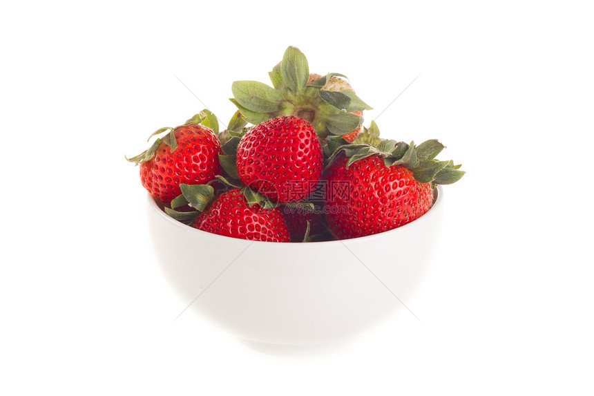 草莓种子小吃季节生态茶点甜点宏观饮食沙拉营养图片