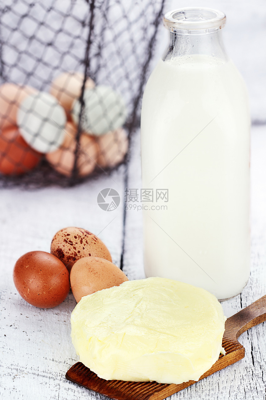 新鲜乳制品图片