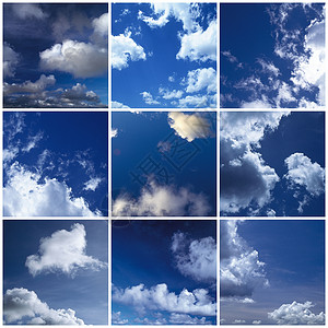 天空收集背景图片