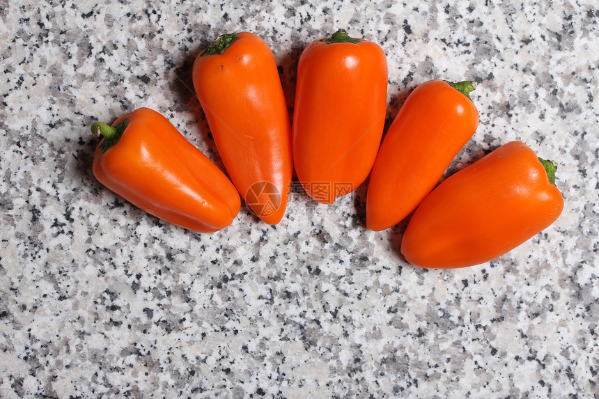 微型胡椒蔬菜美食食物绿色活力大理石橙子营养烹饪生产图片