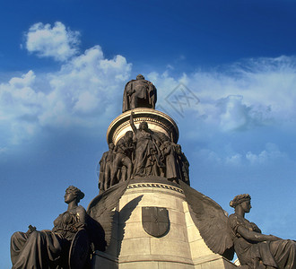 都柏林奥康奈尔神像高清图片