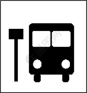 矢量城市公共汽车环影插图乘客车皮游客教练运输车辆民众草图旅游背景图片