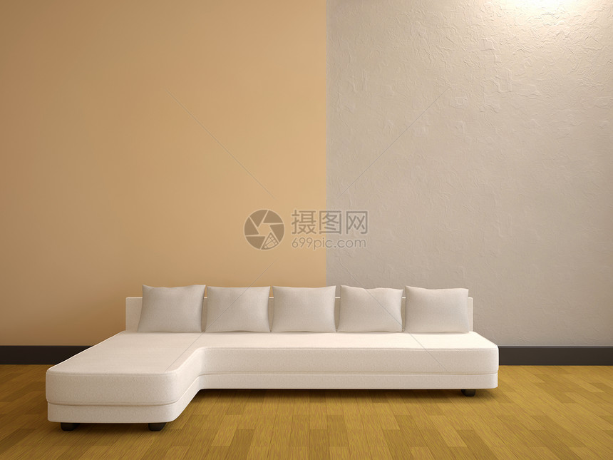 最小内地装饰公寓木头灯光房间合金木地板风格软垫座位图片