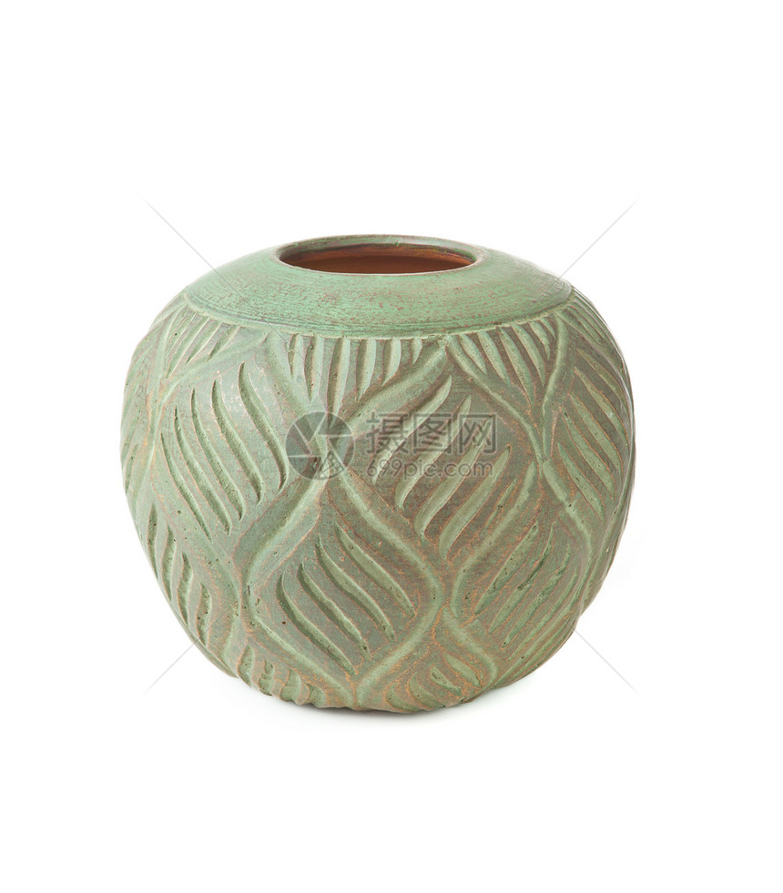 孤立锅遗产历史花瓶木头文化装饰陶瓷商品古董绘画图片