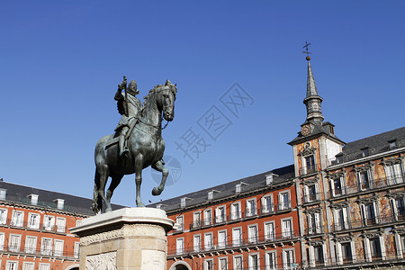 马术场西班牙雕塑高清图片