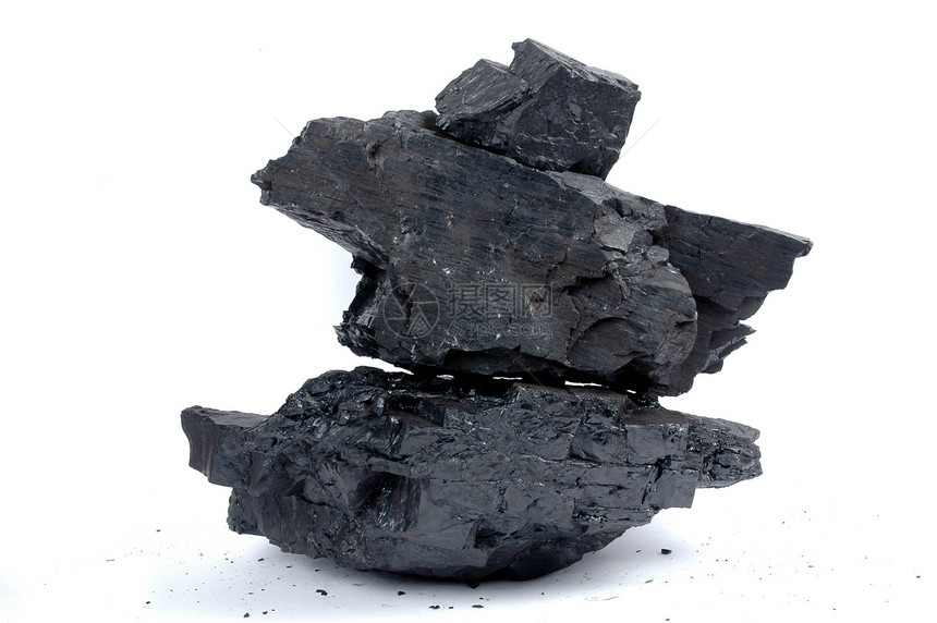 堆积的煤块化石煤炭库存探索矿石萃取木炭技术燃烧图片