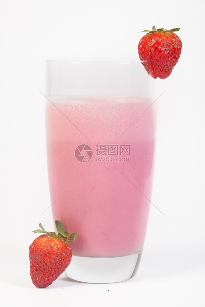 天然水果果汁玻璃白色粉色图片