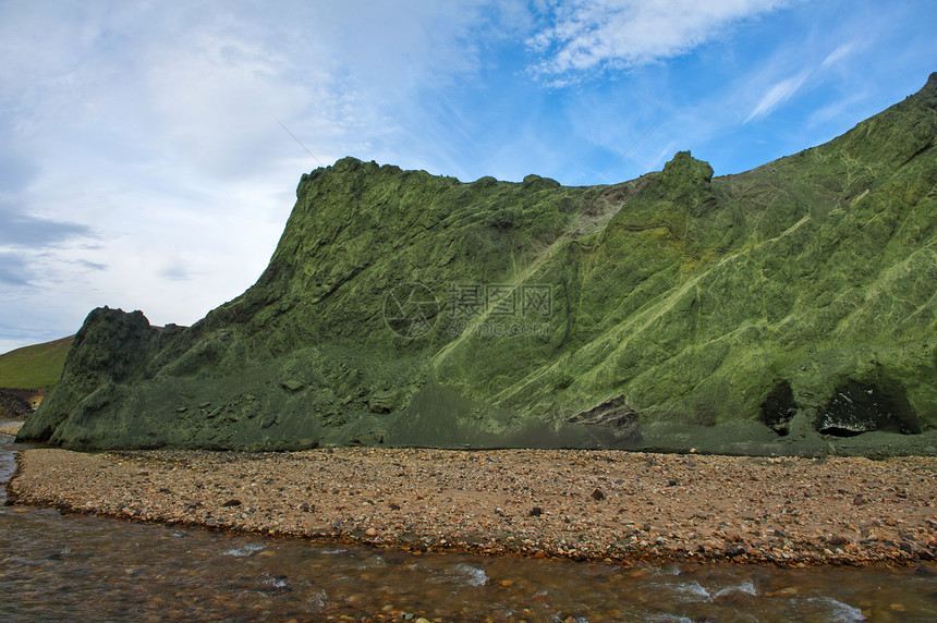 绿岩火山地质学灰尘地热岩石图片