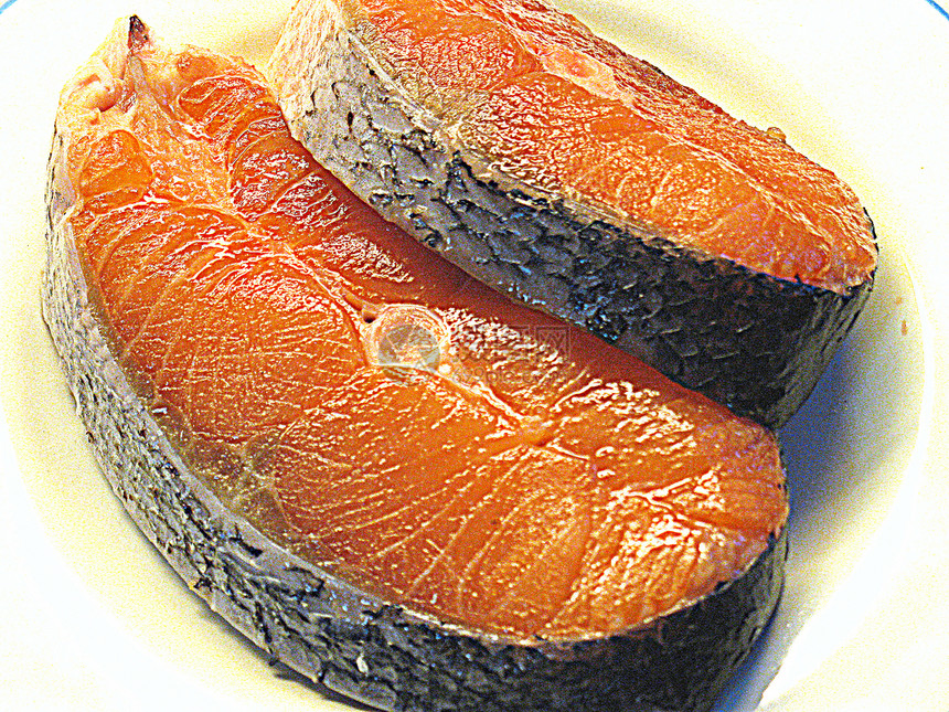 冻鲑鱼厨房海洋烹饪海鲜餐厅烧烤寿司柠檬饮食鱼片图片
