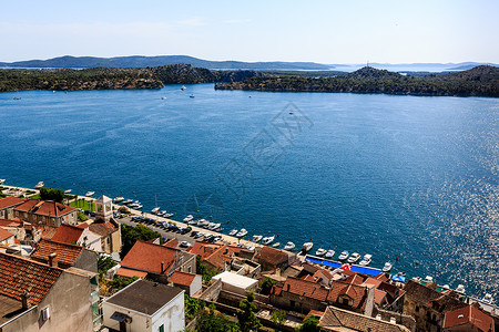 希贝尼克巴尔干地中海高清图片