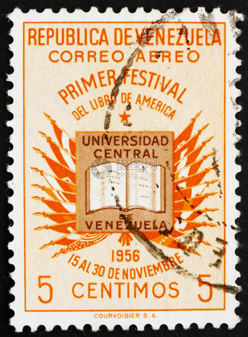 1956年 美洲国家书籍和旗帜 委内瑞拉(1956年)图片