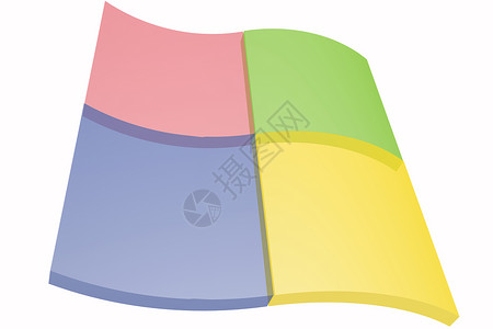 Logo 指向装饰品红色绿色电脑黄色背景图片
