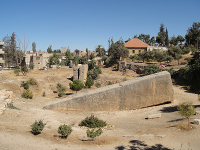巴阿勒贝克废墟旅行高清图片