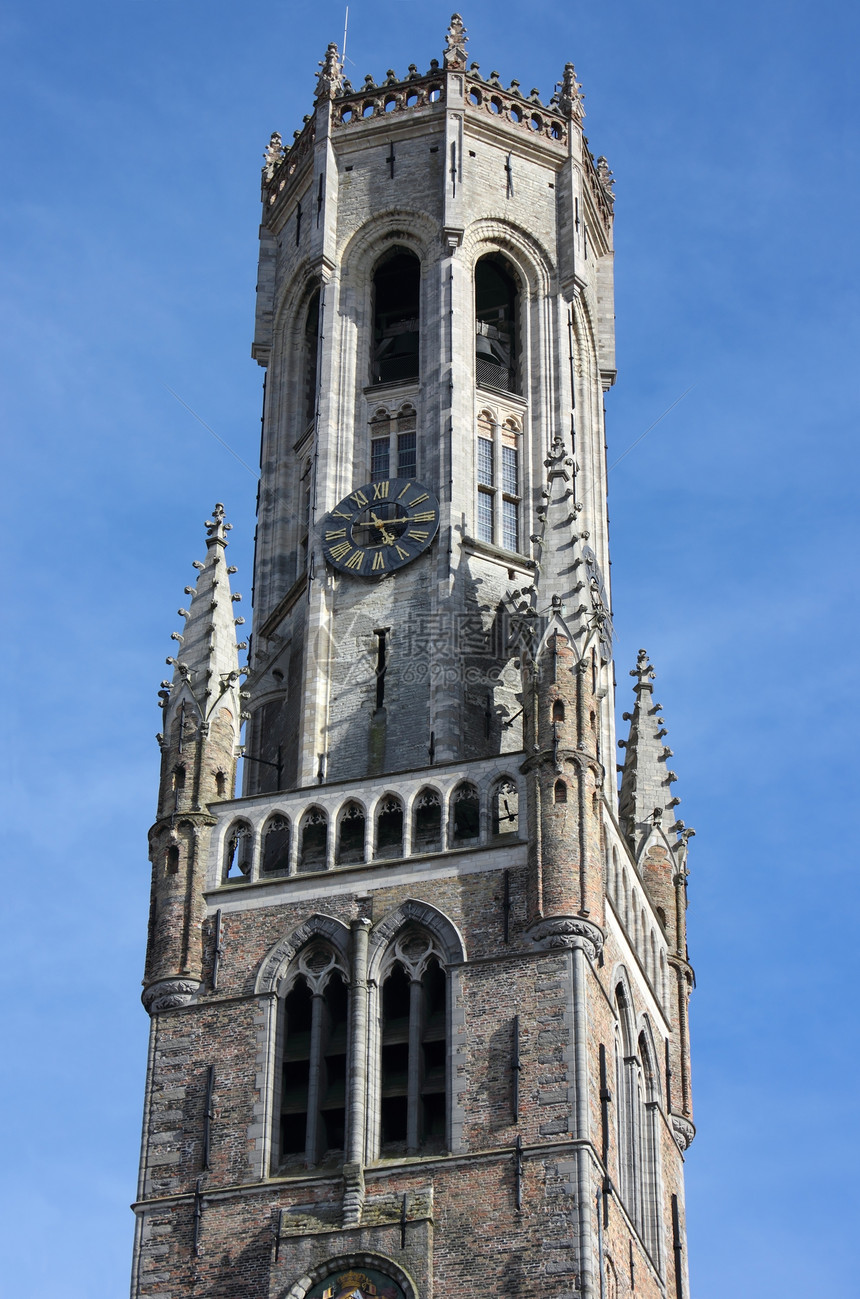 比利时布鲁日贝尔弗里铁塔图片