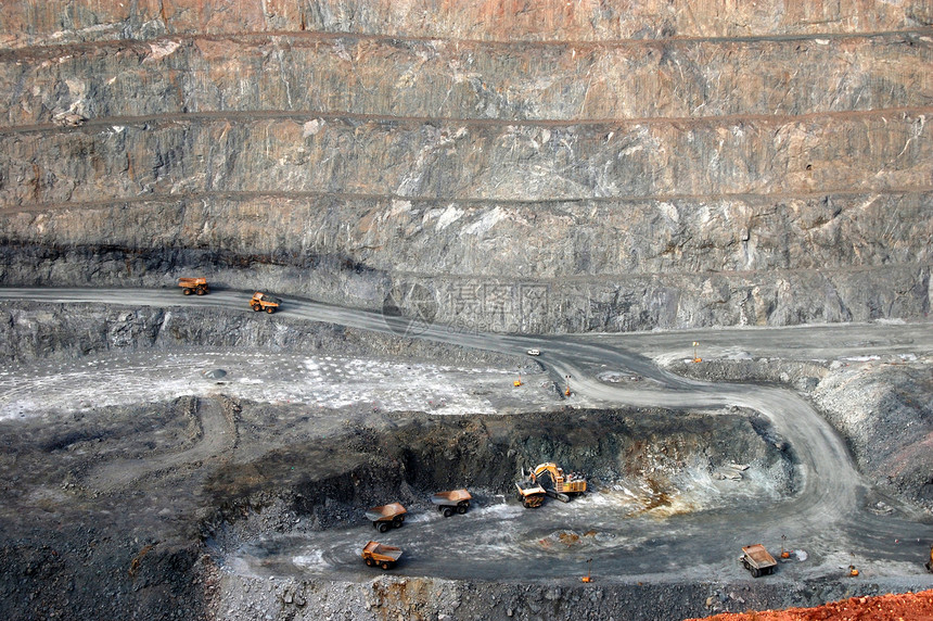 澳大利亚超级矿金矿的卡车车汽车车辆金子工作工业矿业图片