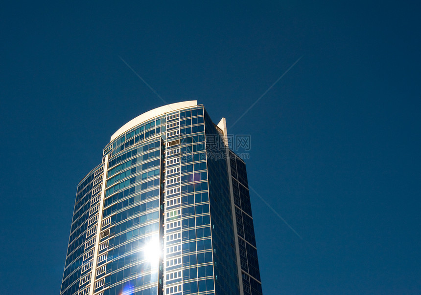 天空压台建筑学房地产摩天大楼建筑公司阳光大厦玻璃市中心财产图片