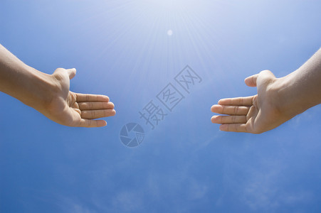 象征蓝色太阳志愿者救援手指小路语言概念解决方案指导背景图片