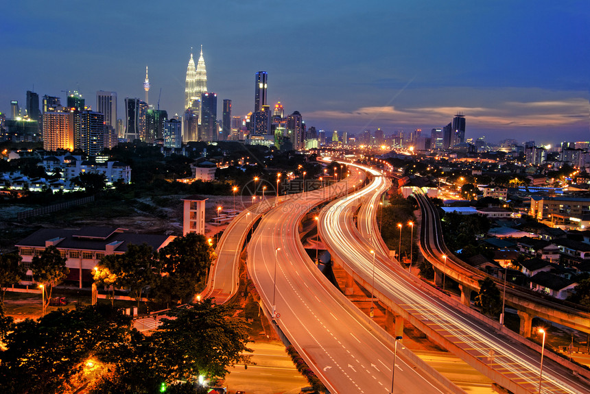 吉隆坡是马来西亚的首都城市 )图片