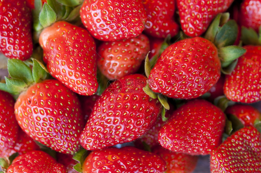 草莓小吃水果茶点浆果营养沙拉饮食热情食物甜点图片