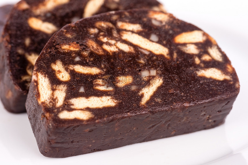 甜巧克力烧火烹饪筹码巧克力食物棕色小吃点心可可糕点盘子图片