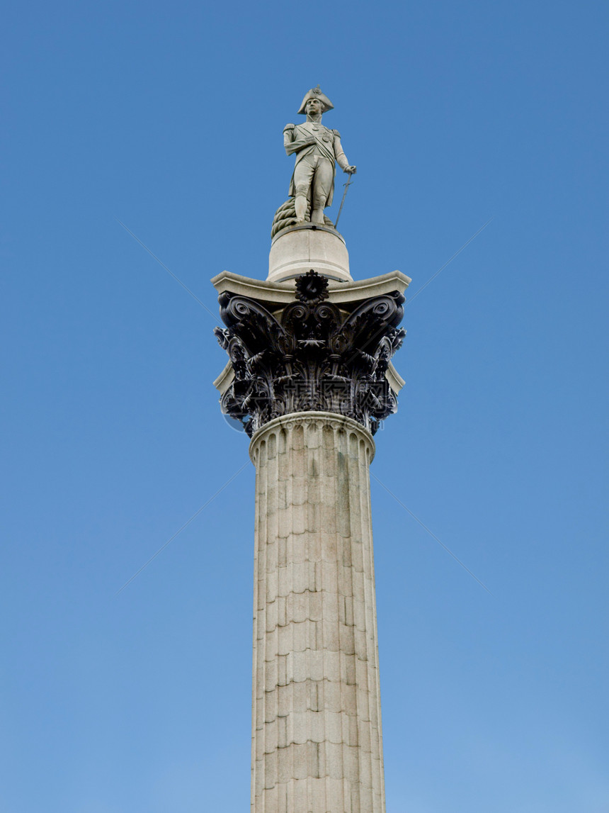 纳尔逊专栏 伦敦王国英语纪念碑地标柱子建筑学正方形雕塑雕像图片