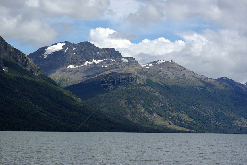 阿根廷景观 阿根廷海洋峡湾风景荒野顶峰图片