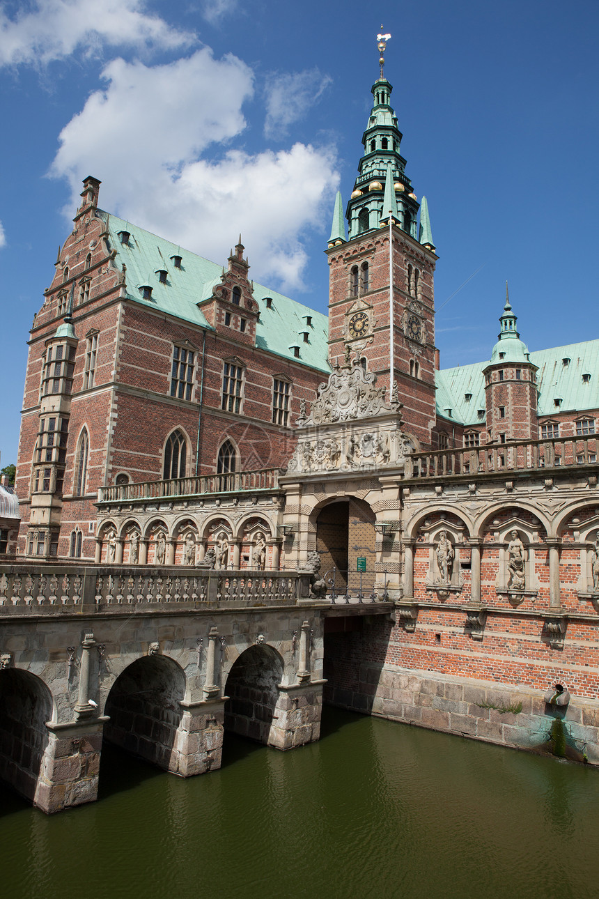 来自丹麦的图片目的地城堡游客蓝色旅游角落天空文化图片