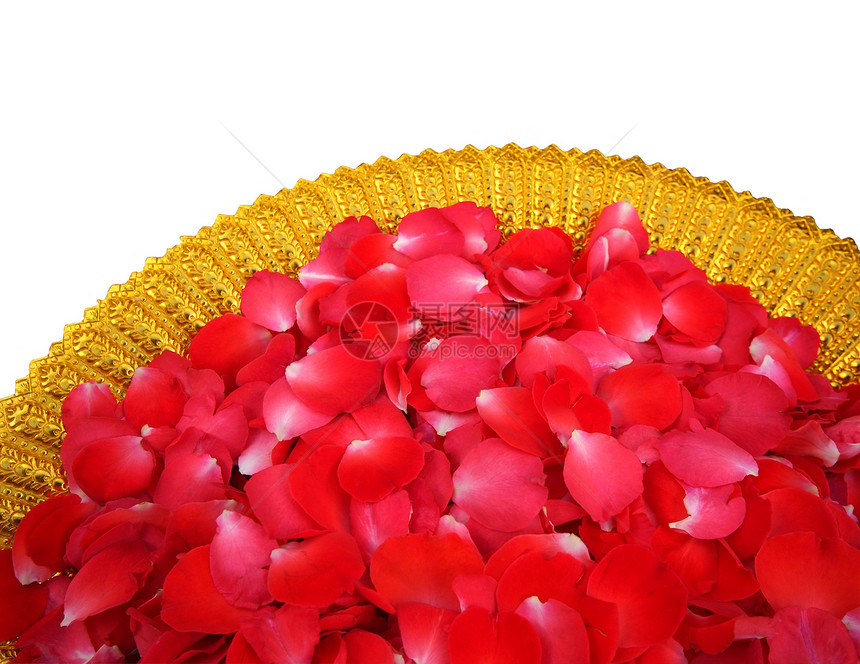 红玫瑰花瓣庆典园艺混合物念日丝绸生日香味植物群香水一体化图片