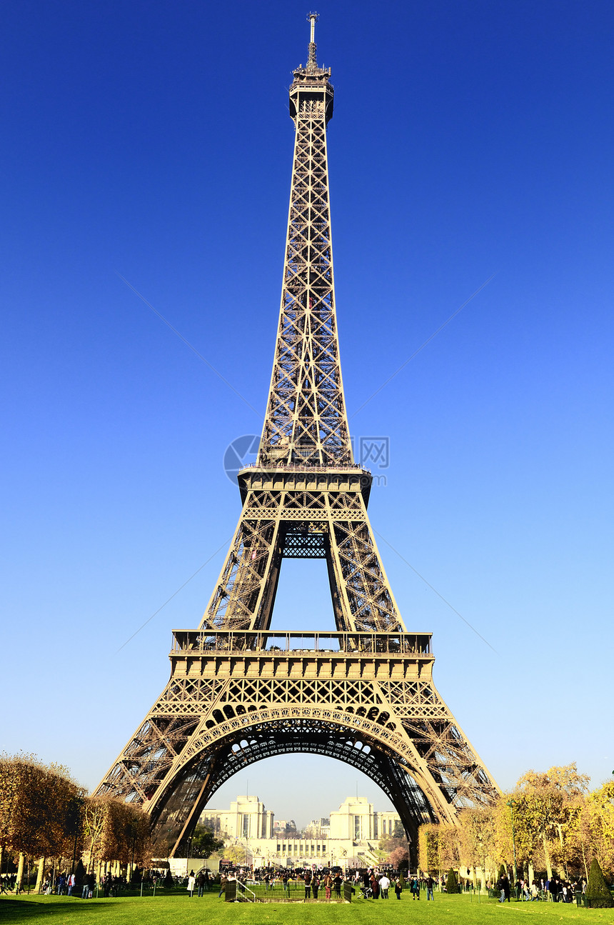 艾菲尔铁塔天空城市金属历史性游客纪念碑旅游工程师首都地标图片
