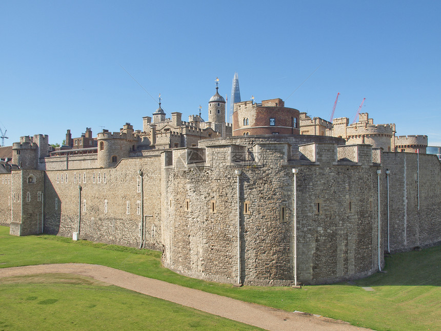 伦敦塔王国城堡石头地牢建筑学监狱图片