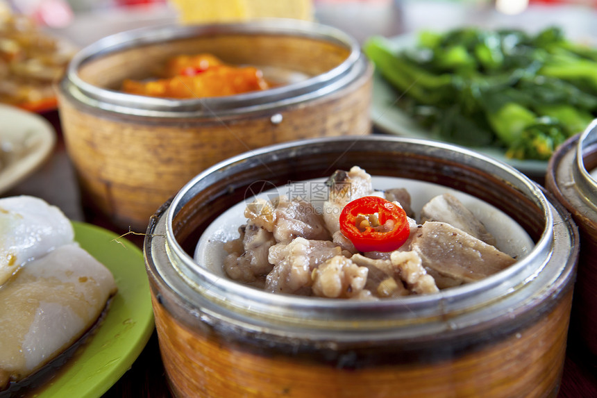 中文dim sum食物早餐汽船用餐文化点心蒸汽餐厅美食自助餐图片