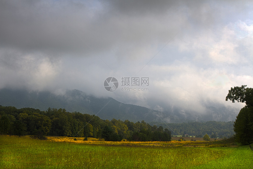 大烟雾山田地图片