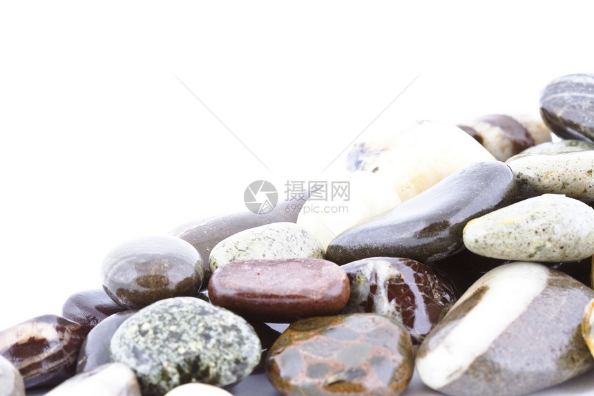 石头材料椭圆形海滩海岸矿物卵石墙纸支撑玻璃宏观图片